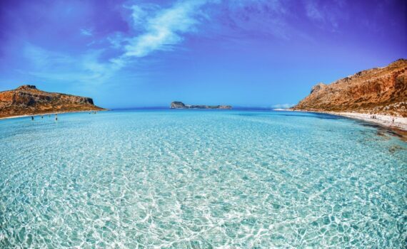 Beautiful beaches of Crete