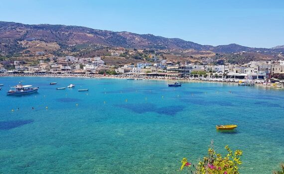 Beach in Agia Pelagia Crete